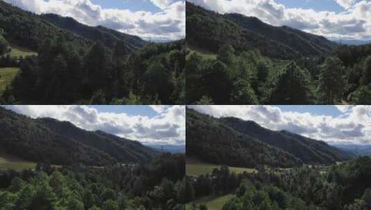 山里的风景高清在线视频素材下载