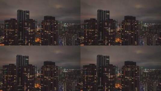 都市夜景空镜高清在线视频素材下载