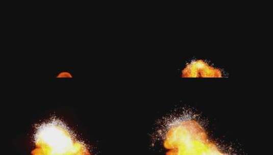4k魔法五彩烟雾火焰特效动画视频素材61高清在线视频素材下载
