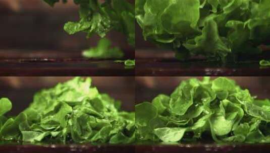 新鲜的蔬菜高清在线视频素材下载
