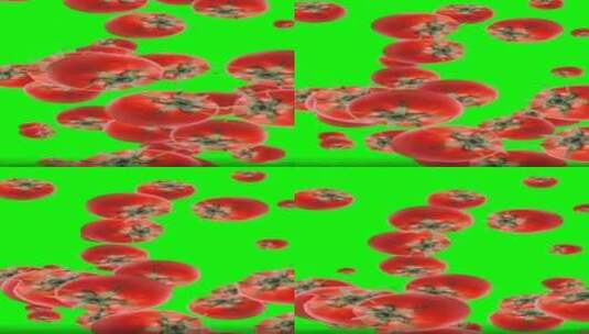 西红柿绿幕素材高清在线视频素材下载
