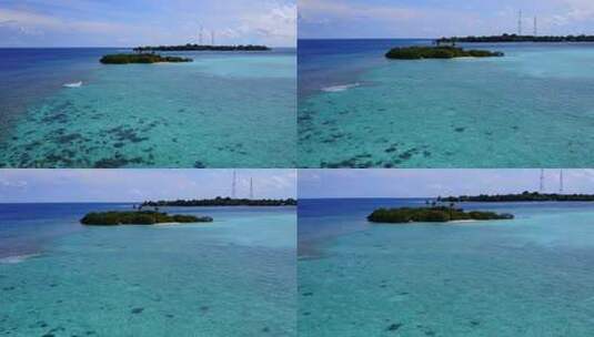 大海的岛屿高清在线视频素材下载