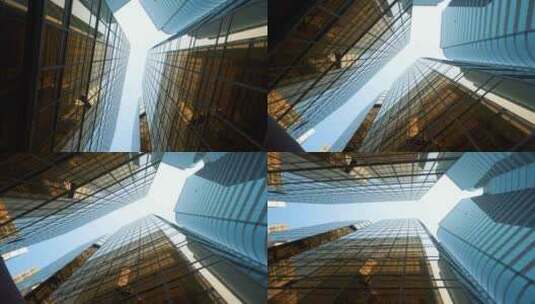 摩天大楼金融中心！高清在线视频素材下载