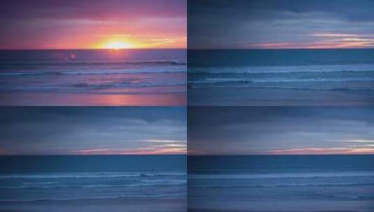 Taghazout Beach Sunset00高清在线视频素材下载