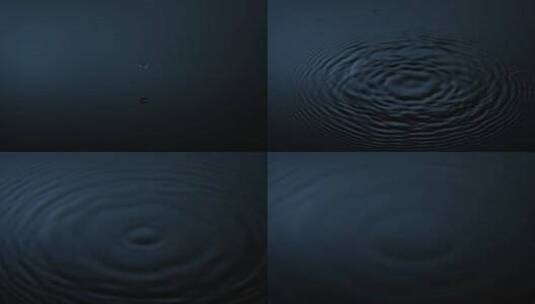 水滴水珠下落慢镜头26高清在线视频素材下载