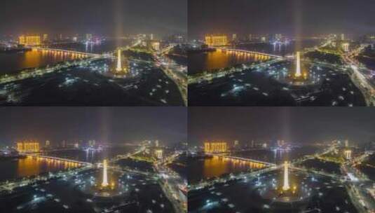 南阳城市延时摄影4k高清在线视频素材下载