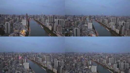 广州全景航拍高清在线视频素材下载