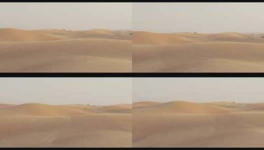 狂风吹过沙漠高清在线视频素材下载