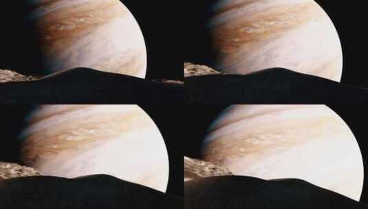 木星三维外太空宇宙高清在线视频素材下载