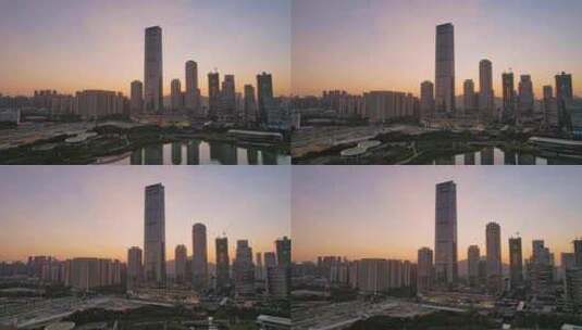深圳南山建筑高清在线视频素材下载