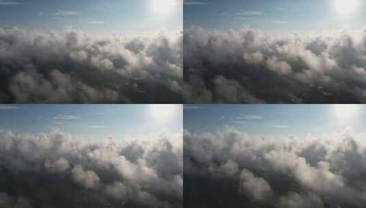 高空云海航拍高清在线视频素材下载