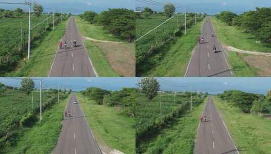 自行车Samota Sumbawa高清在线视频素材下载