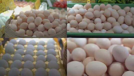 挑选鸡蛋初生蛋皮蛋咸蛋高清在线视频素材下载
