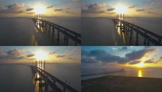 夕阳 晚霞 天空 治愈系 黄昏 唯美高清在线视频素材下载