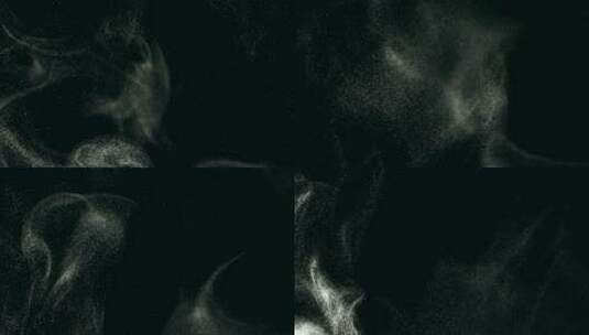 黑色背景粒子特效画面高清在线视频素材下载