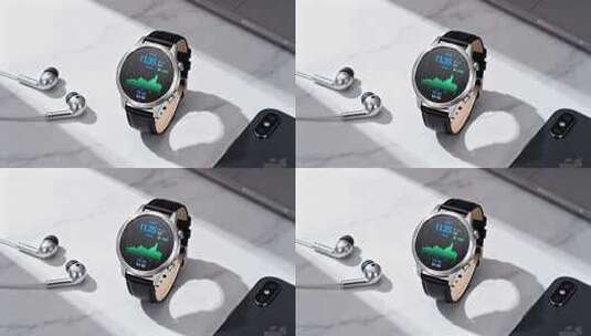 智能手表及周边电子产品素材高清在线视频素材下载