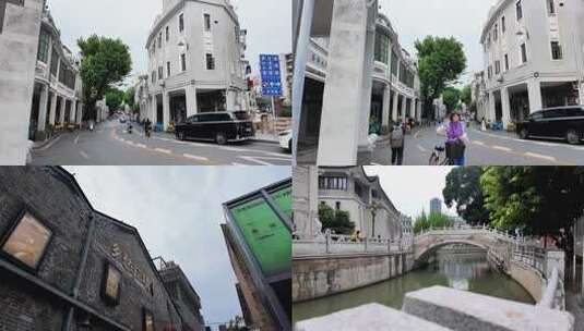 广州恩宁路骑楼群 永庆坊高清在线视频素材下载