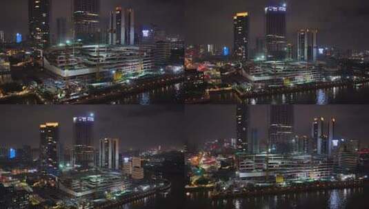 广州白鹅潭万象城高清在线视频素材下载