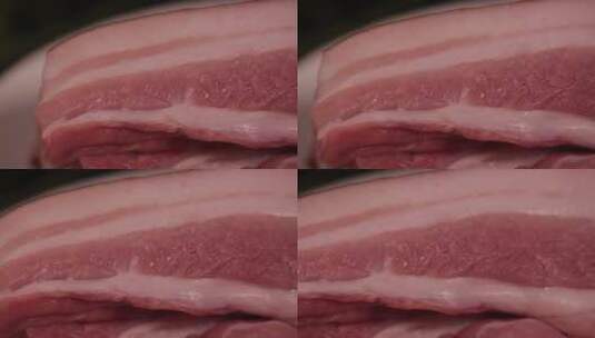 五花肉猪肉 (4)高清在线视频素材下载