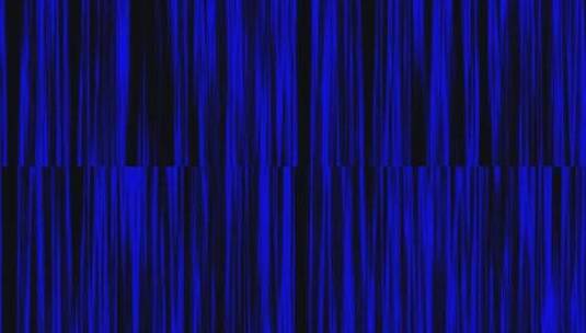 黑色和蓝色垂直线振荡的循环动画背景高清在线视频素材下载
