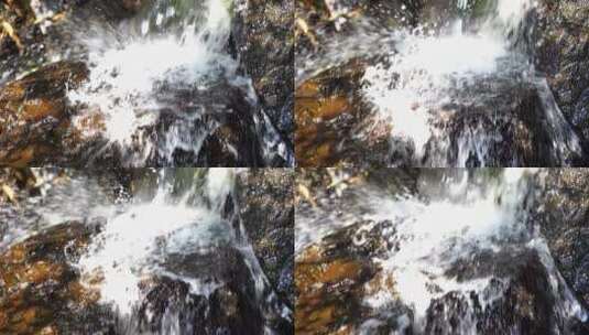流水 水滴 瀑布高清在线视频素材下载