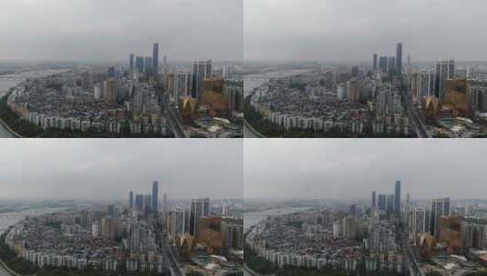 柳州城市全景航拍高清在线视频素材下载