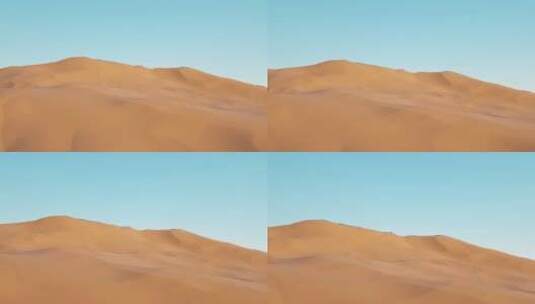 沙漠三维地形动画高清在线视频素材下载
