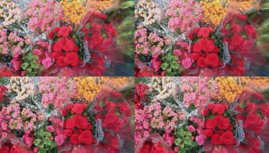 花卉市场花卉高清在线视频素材下载