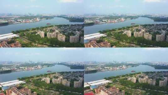 广州珠江航道高清在线视频素材下载
