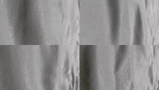 白色系丝绸织物飘动 (2)高清在线视频素材下载