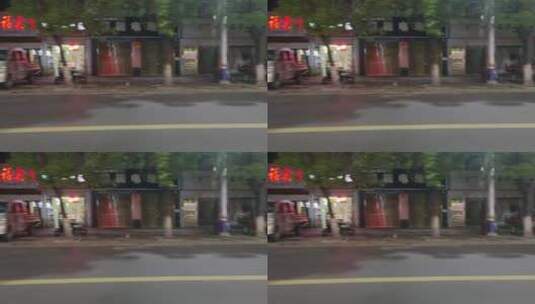 城市夜景街头景象高清在线视频素材下载
