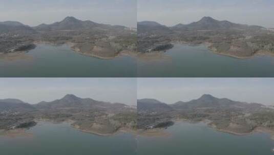 江苏常州溧阳瓦屋山神女湖风景高清在线视频素材下载