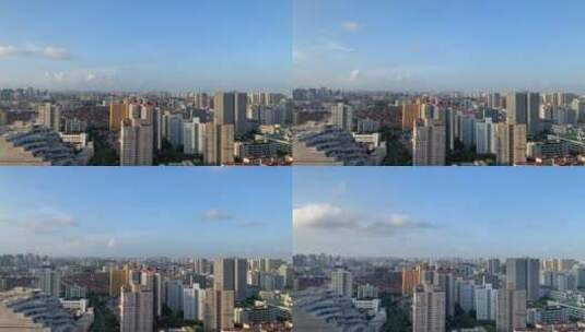 城市蓝天空镜高清在线视频素材下载