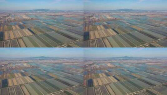 安徽省马鞍山市丹阳湖农场航拍高清在线视频素材下载
