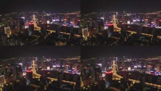 江西赣州夜景高清在线视频素材下载