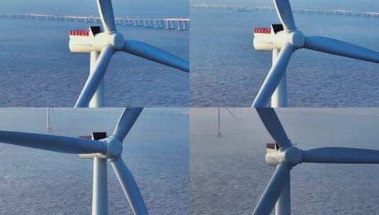 海上风车4高清在线视频素材下载