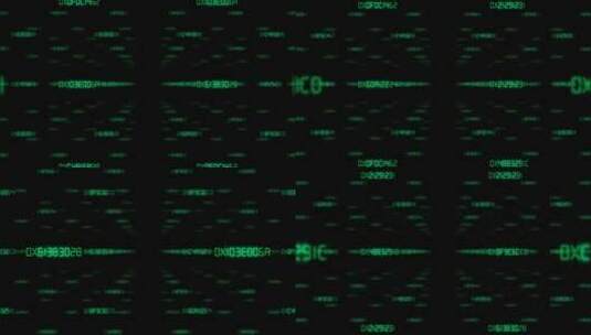 黑客数字B05黑客大数据 云计算高清在线视频素材下载