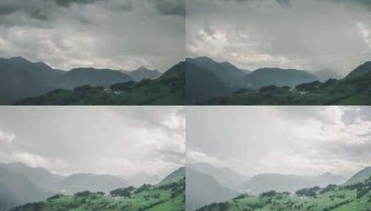 唯美云层自然风景雨过天晴高清在线视频素材下载