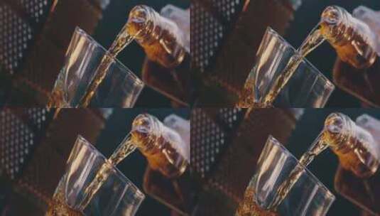 倒酒-威士忌-洋酒高清在线视频素材下载