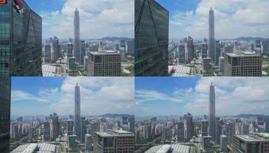 深圳高楼CBD高清在线视频素材下载