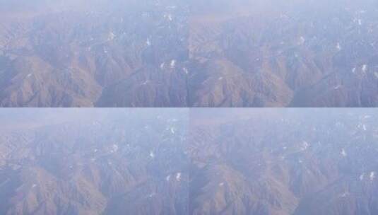 飞机上看雪山高清在线视频素材下载
