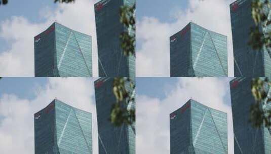 深圳皇岗商务中心大楼4高清在线视频素材下载
