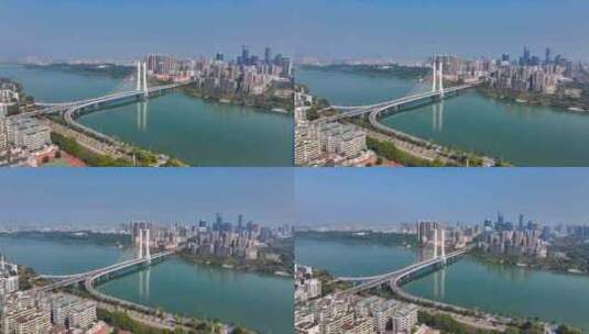 4K航拍广东惠州合生大桥高清在线视频素材下载