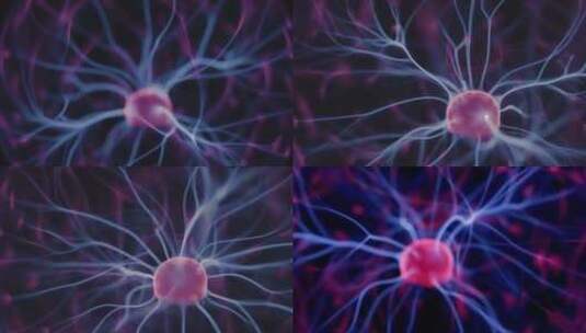 神经元神经传输高清在线视频素材下载