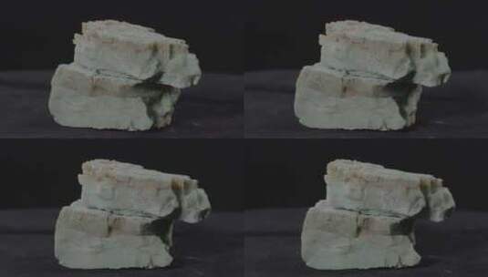 绿松石矿石LOG视频素材高清在线视频素材下载