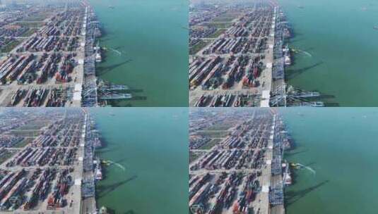 国际港口码头高清在线视频素材下载