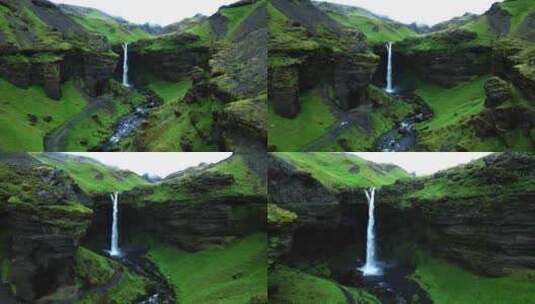 山涧瀑布流水高清在线视频素材下载