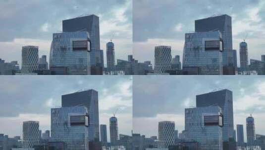 深圳城市建筑城市风光航拍高清在线视频素材下载