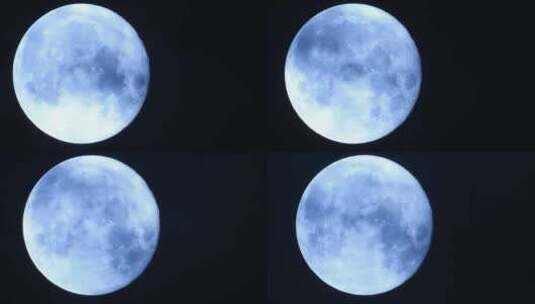 高清月亮移动延时镜头高清在线视频素材下载