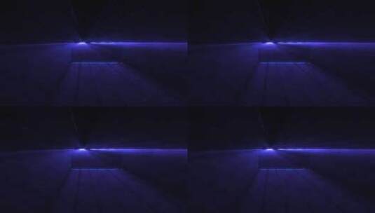 深蓝色神秘空间的光影效果展示高清在线视频素材下载